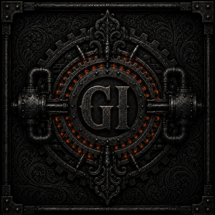 Forged Gothburn Industries GI crest